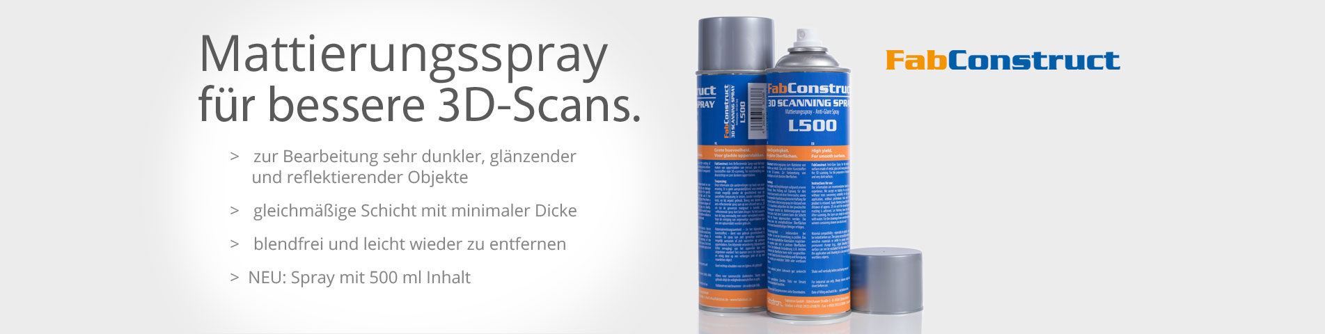 FabConstruct Mattierungsspray